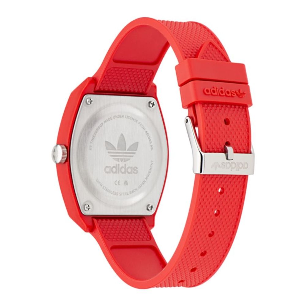 Adidas röd syntetisk klocka