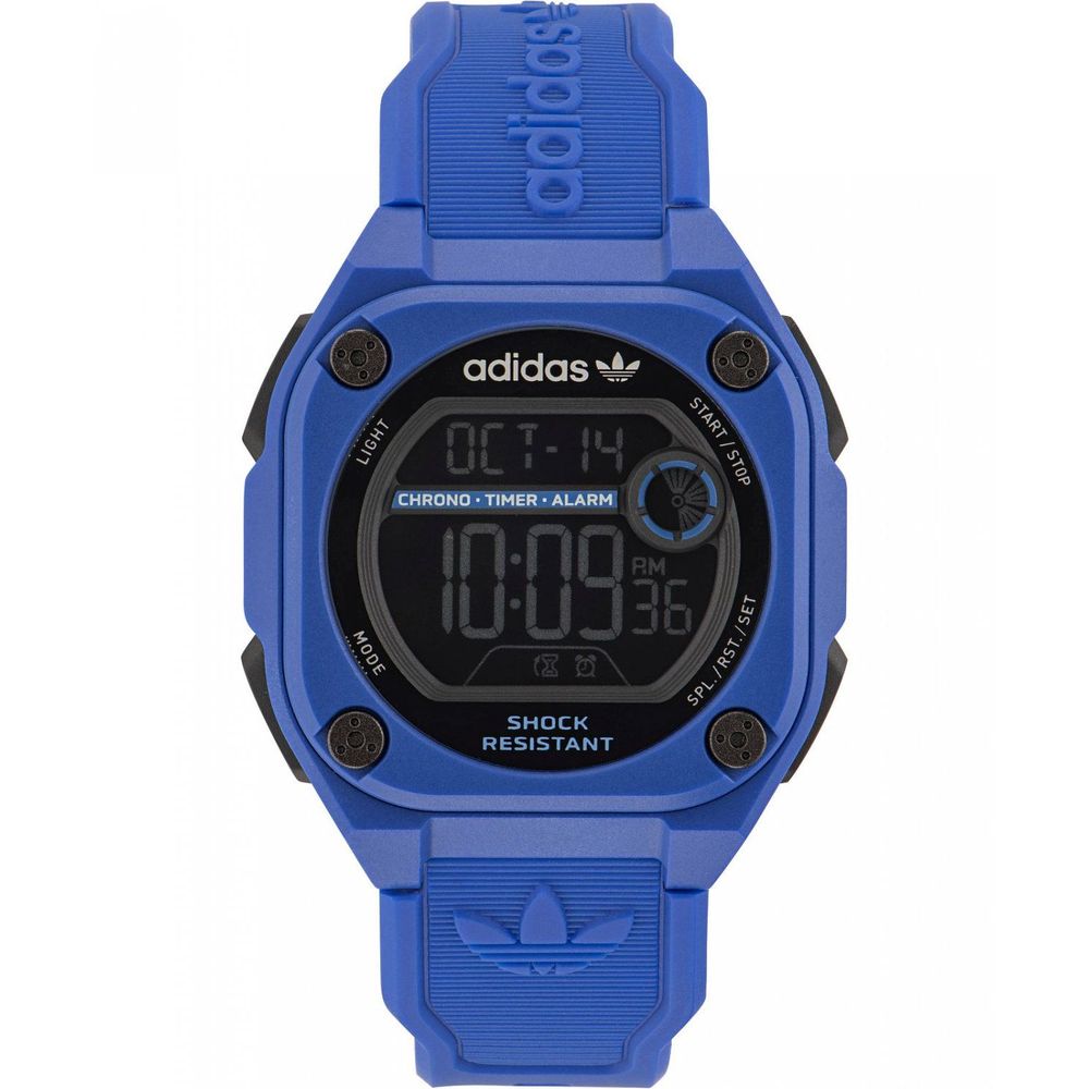 Adidas blå syntetklocka