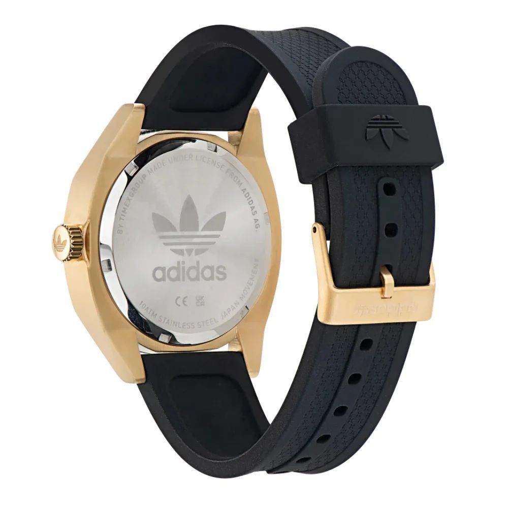 Adidas svart syntetklocka
