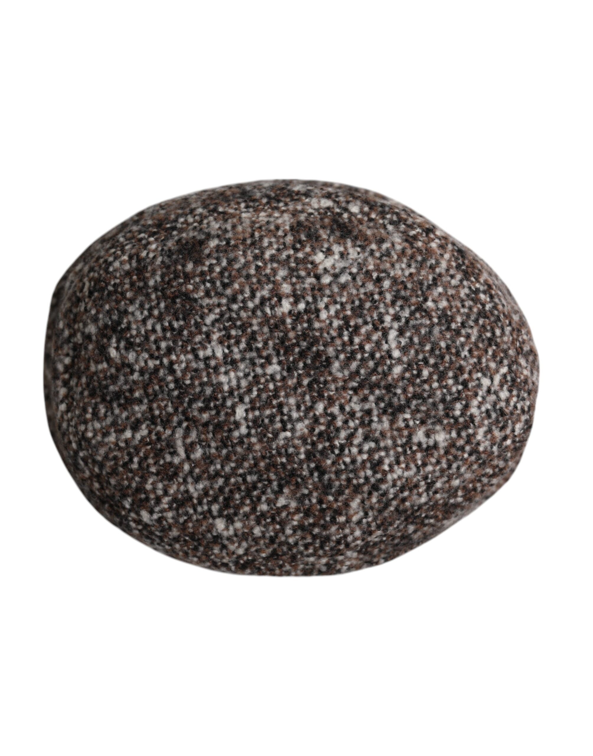 Dolce &amp;amp; Gabbana Brun Alpackaullvävd Bucket Hatt