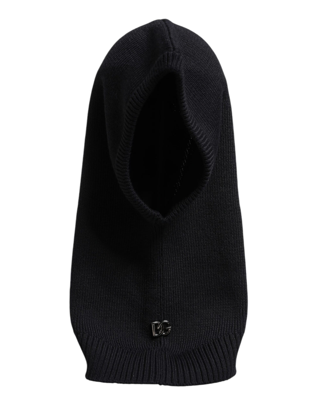 Dolce &amp;amp; Gabbana Svart Ull Helhuvudvärmebalaklavahatt