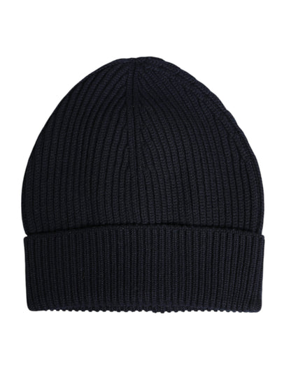 Dolce &amp;amp; Gabbana Svart Kashmir Stickad Vintermössa