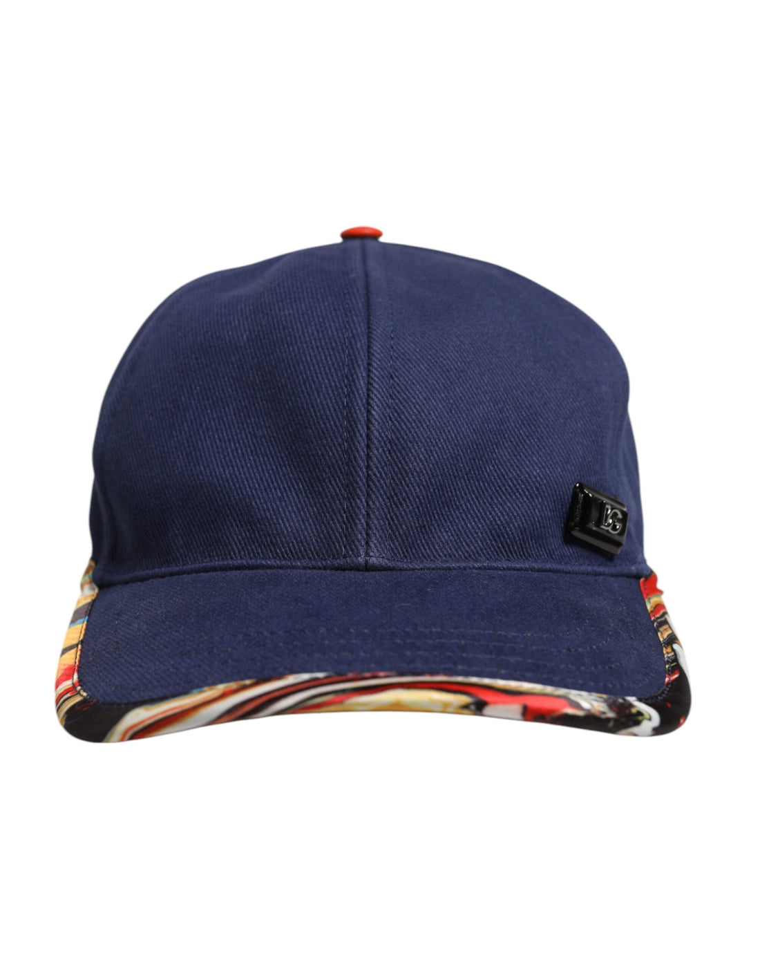 Dolce &amp;amp; Gabbana Blå Bomulls 6 Paneler Baseballkeps