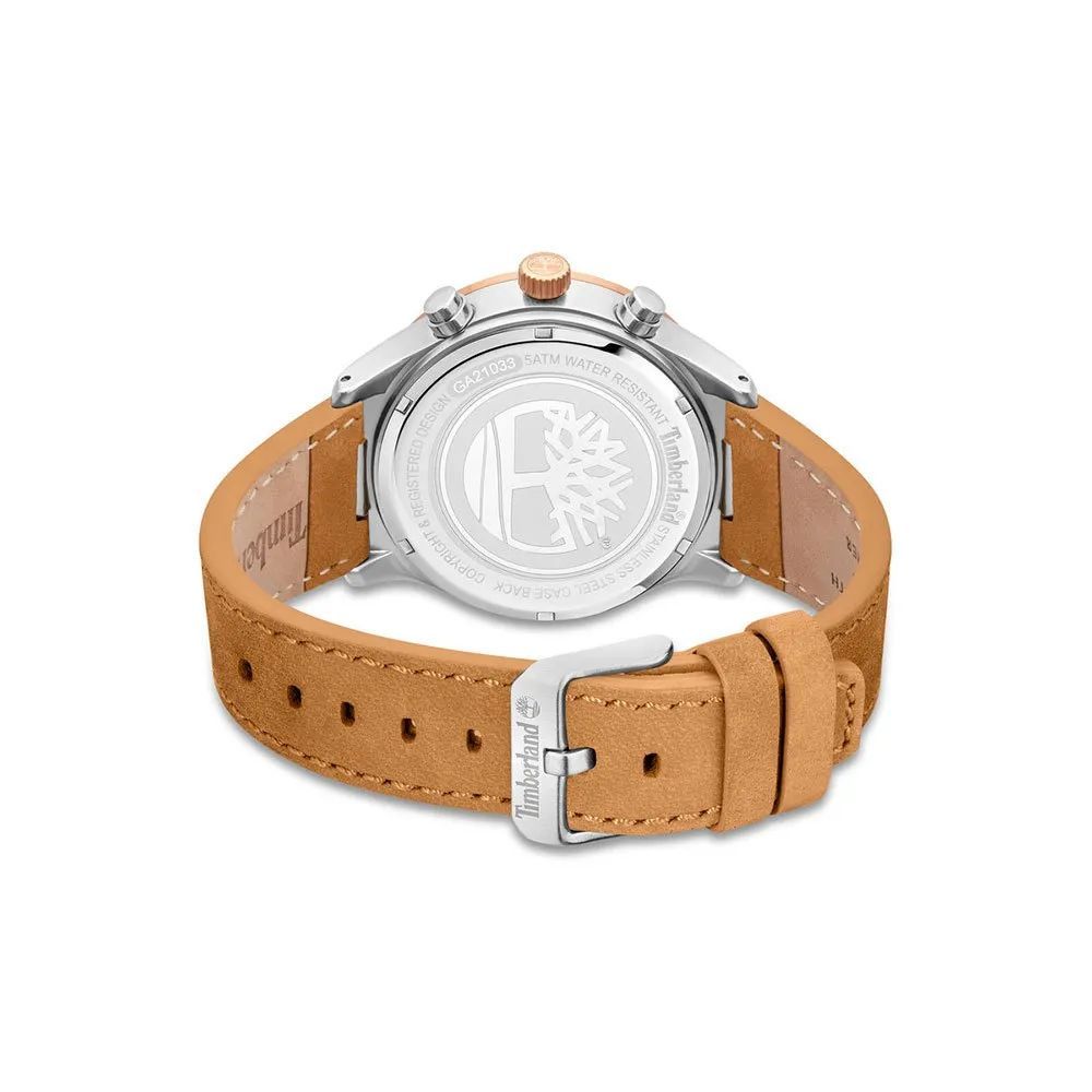Timberland brun läderklocka