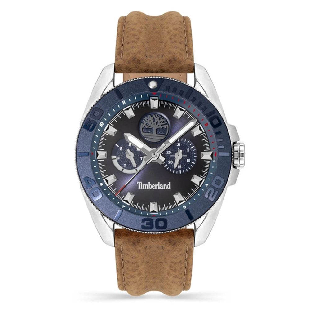 Timberland brun läderklocka