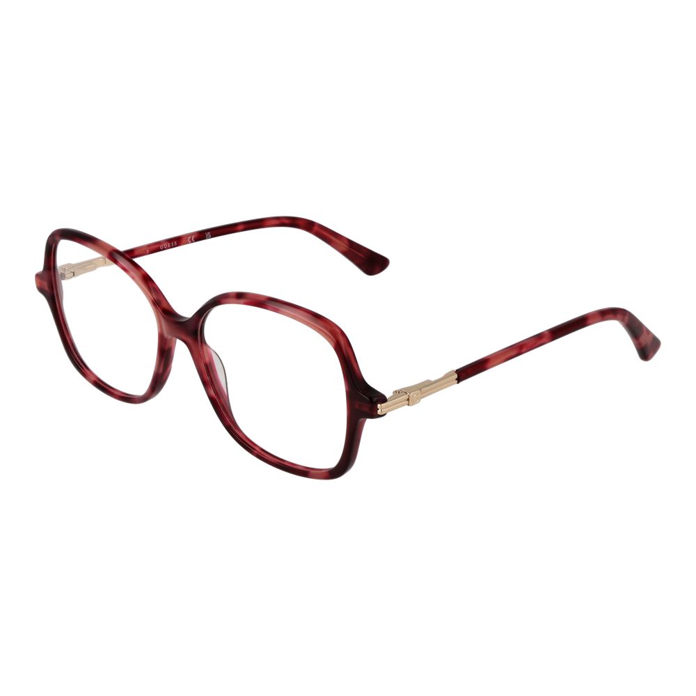Guess Burgundy optiska bågar för kvinnor