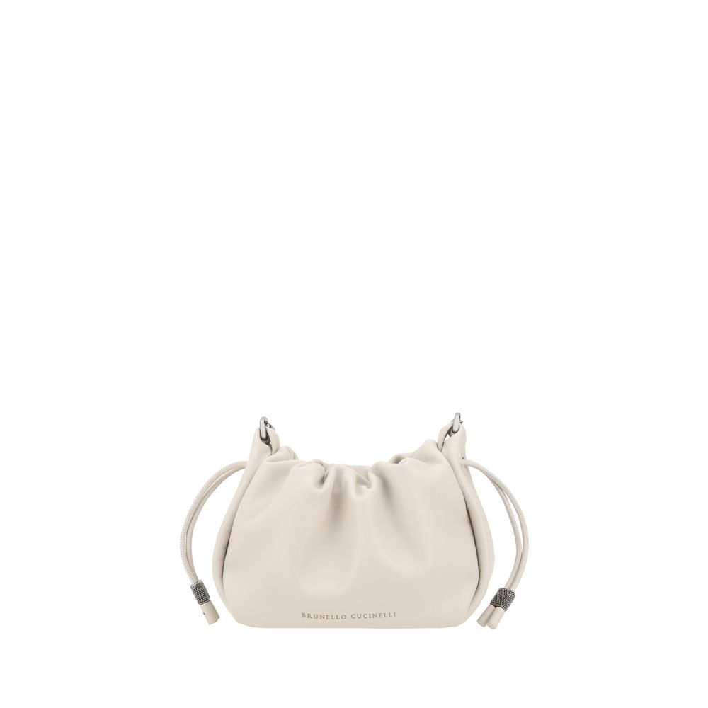 Brunello Cucinelli Bucket Mellow mini axelväska