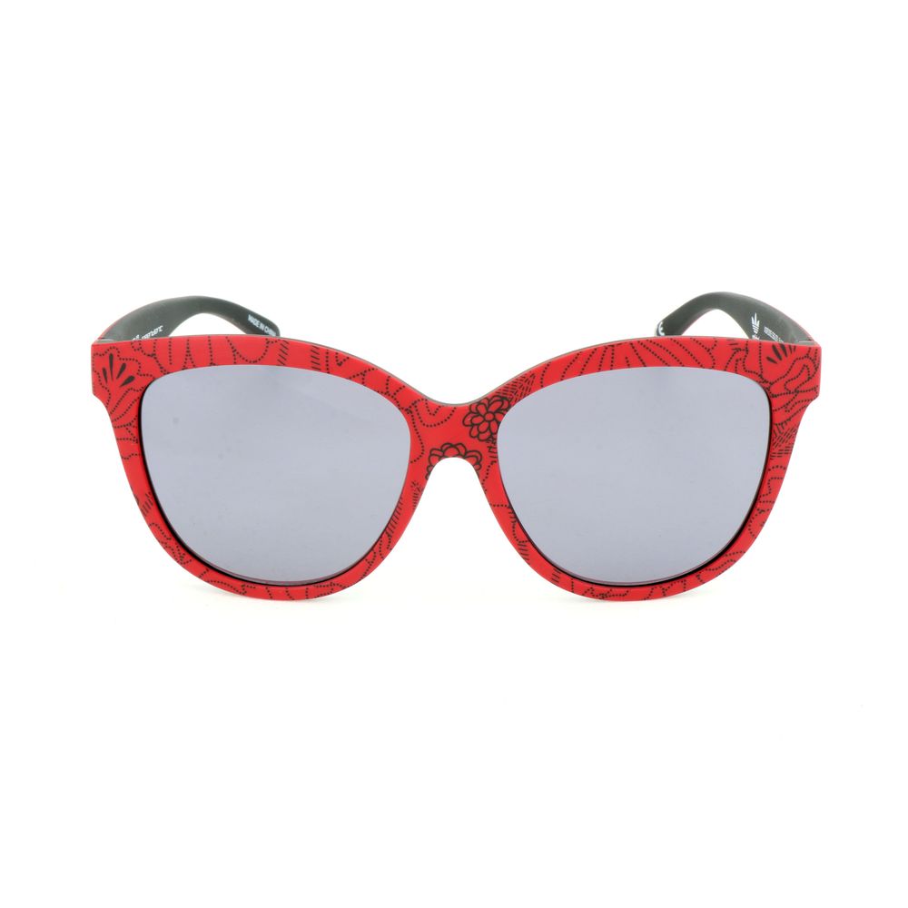 Adidas röda acetat solglasögon