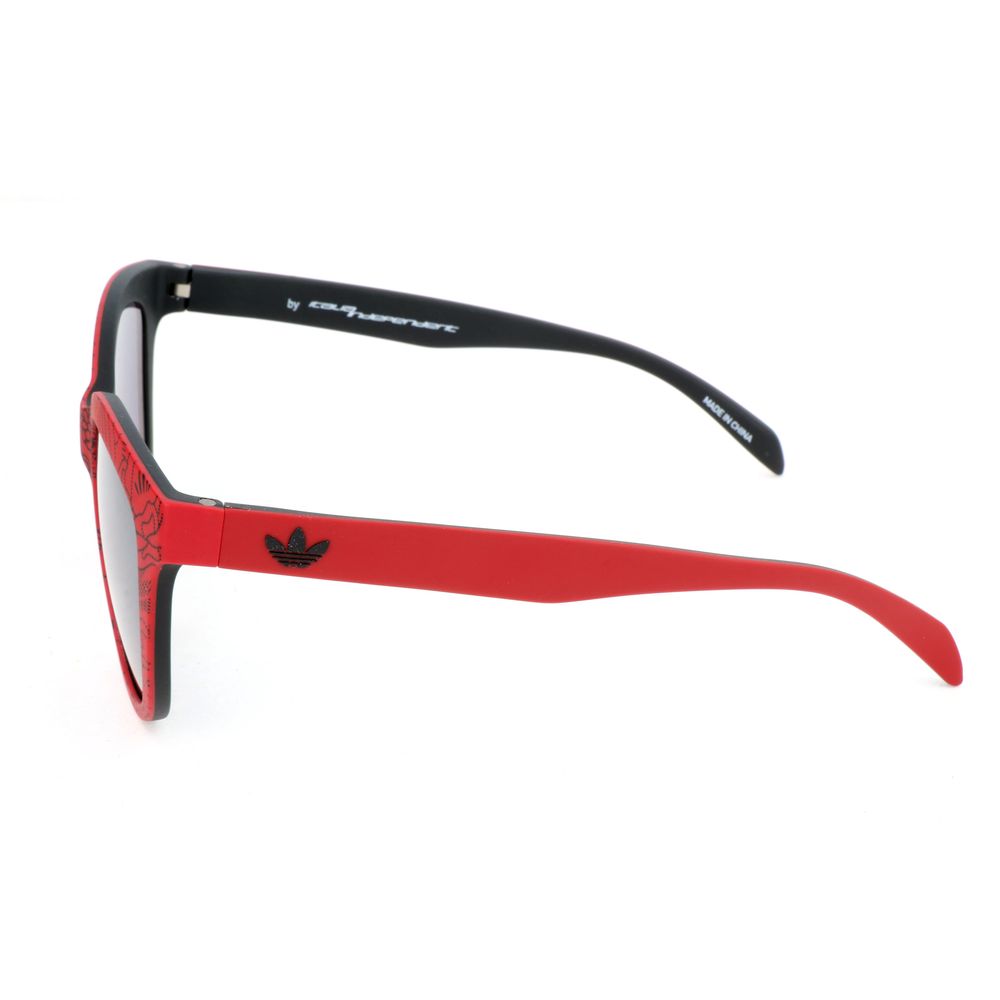 Adidas röda acetat solglasögon