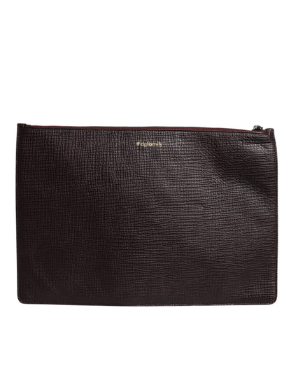 Dolce &amp; Gabbana Brown Leather 