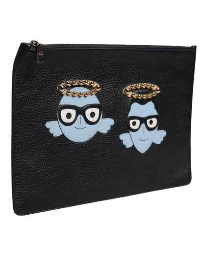 Dolce &amp; Gabbana Black Leather 