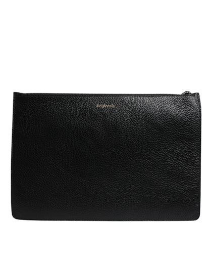 Dolce &amp; Gabbana Black Leather 