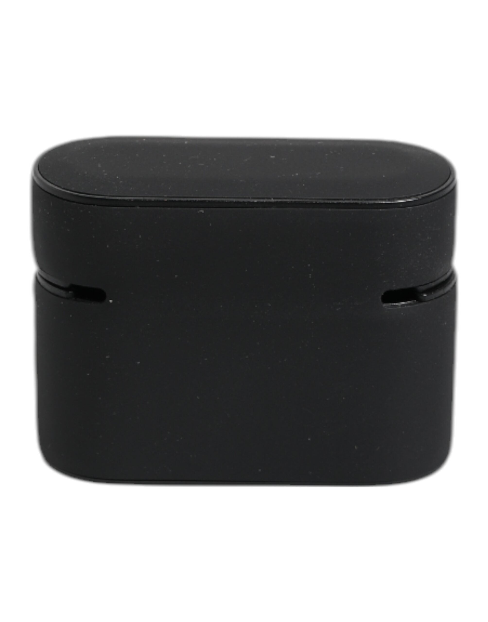 Dolce &amp;amp; Gabbana Svart Gult Silikonfodral med Präglad Logotyp till Airpods