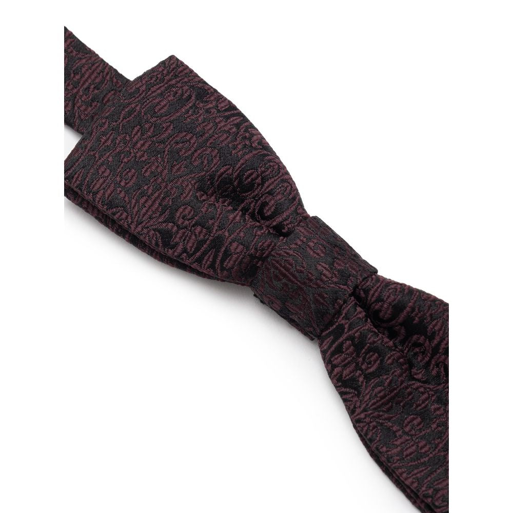 Dolce &amp;amp; Gabbana Svart Sidenrosett