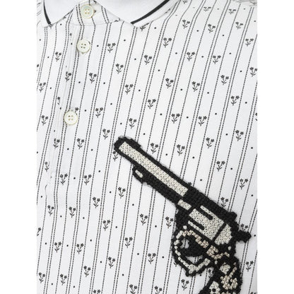 Dolce &amp;amp; Gabbana Vit Bomullspikétröja