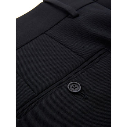 Dolce &amp; Gabbana Elegant Polyester Black Pants for Men