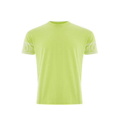 Kenzo Sunny Yellow Bomullströja För Snygga Män