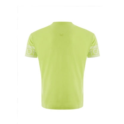 Kenzo Sunny Yellow Bomullströja För Snygga Män