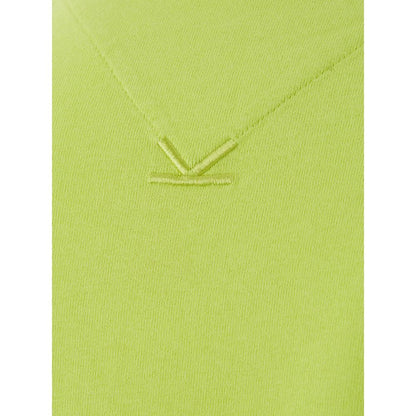 Kenzo Sunny Yellow Bomullströja För Snygga Män