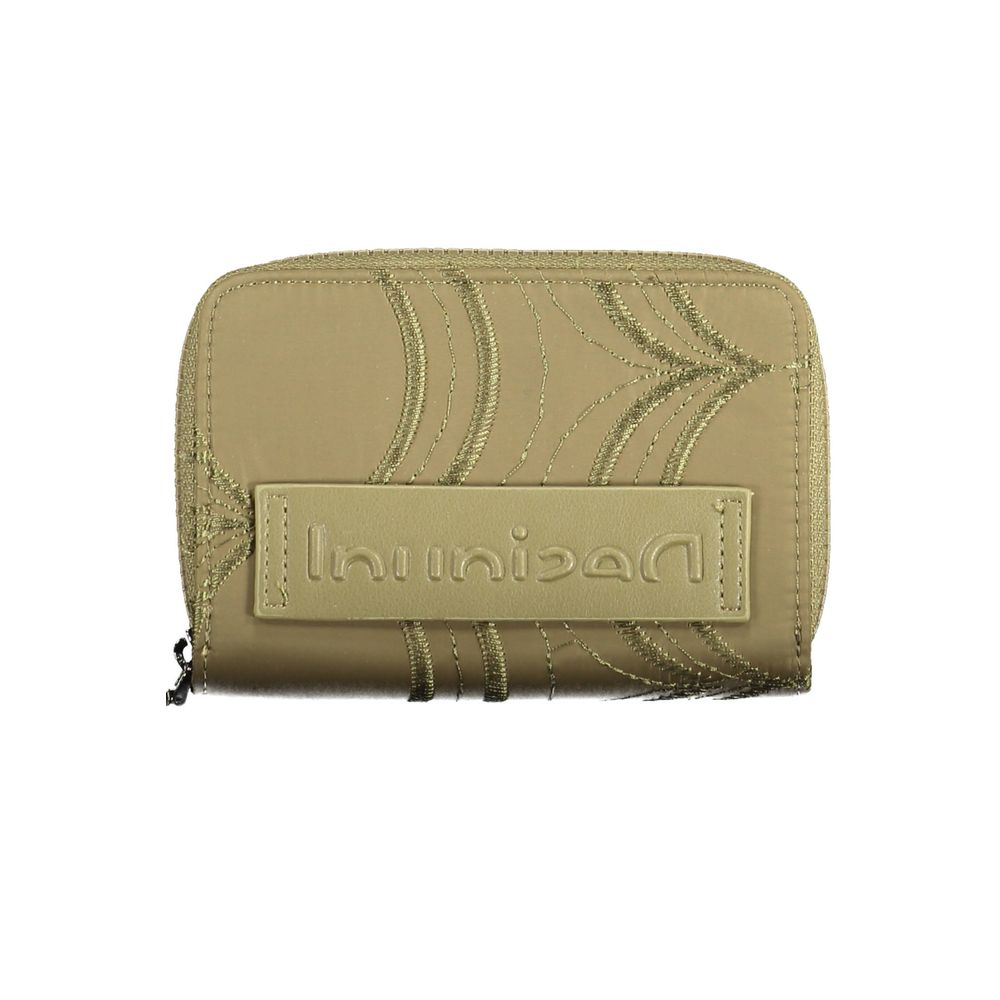 Desigual Grön Polyester Damplånbok