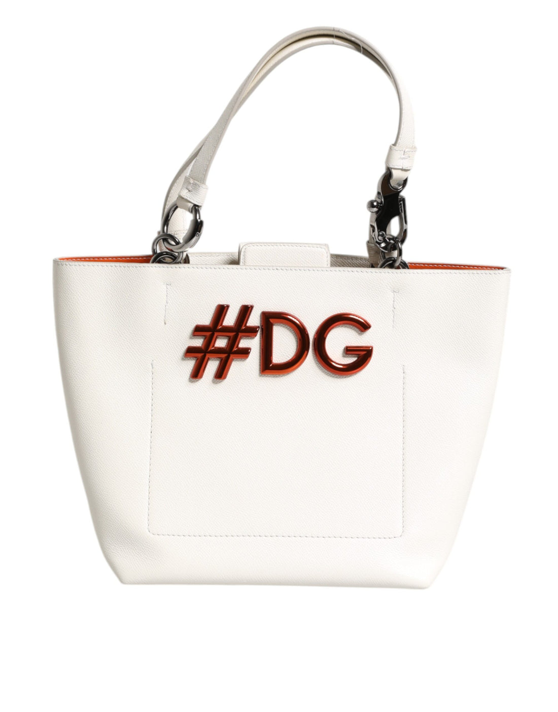 Dolce &amp;amp; Gabbana Vit Läder 