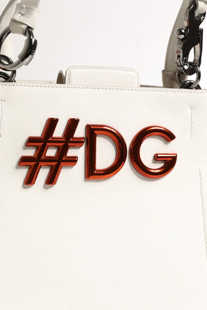 Dolce &amp; Gabbana White Leather 