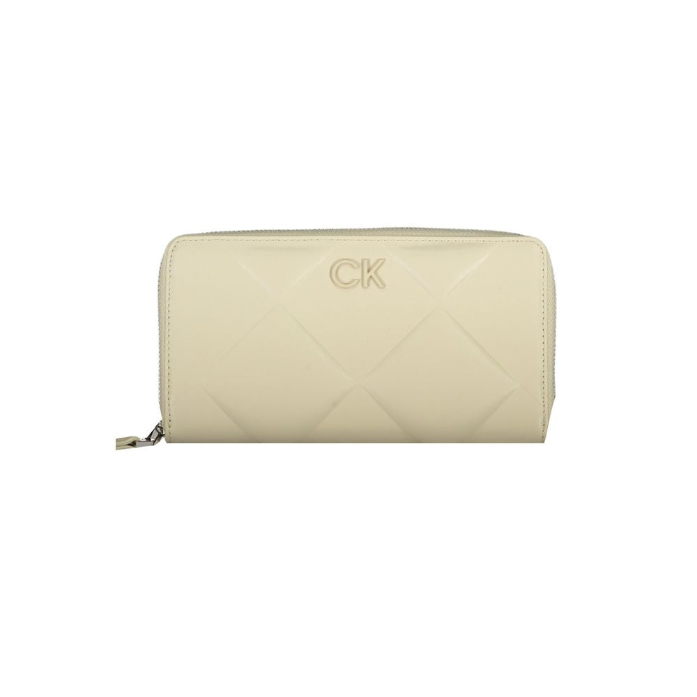 Calvin Klein Beige Polyesterplånbok