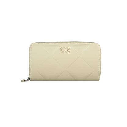 Calvin Klein Beige Polyesterplånbok