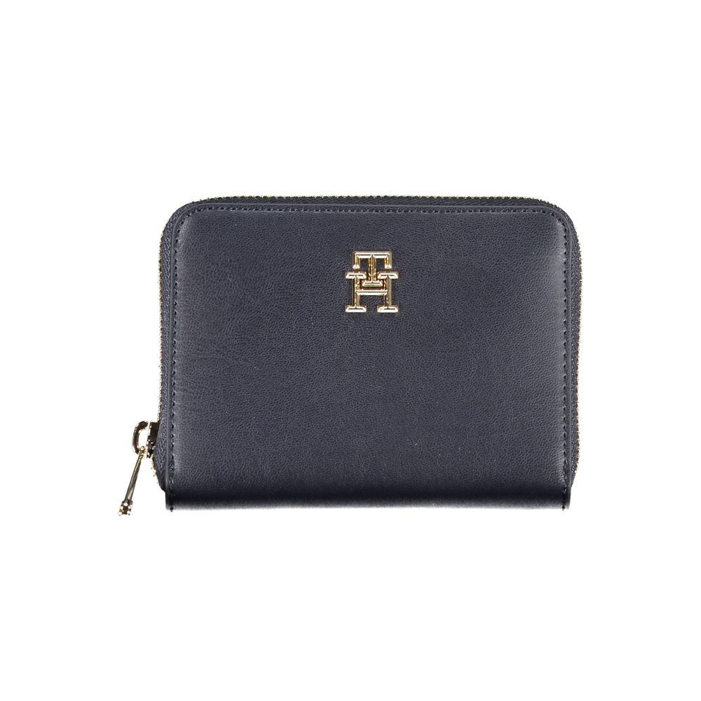 Tommy Hilfiger Blå Polyeten Damplånbok