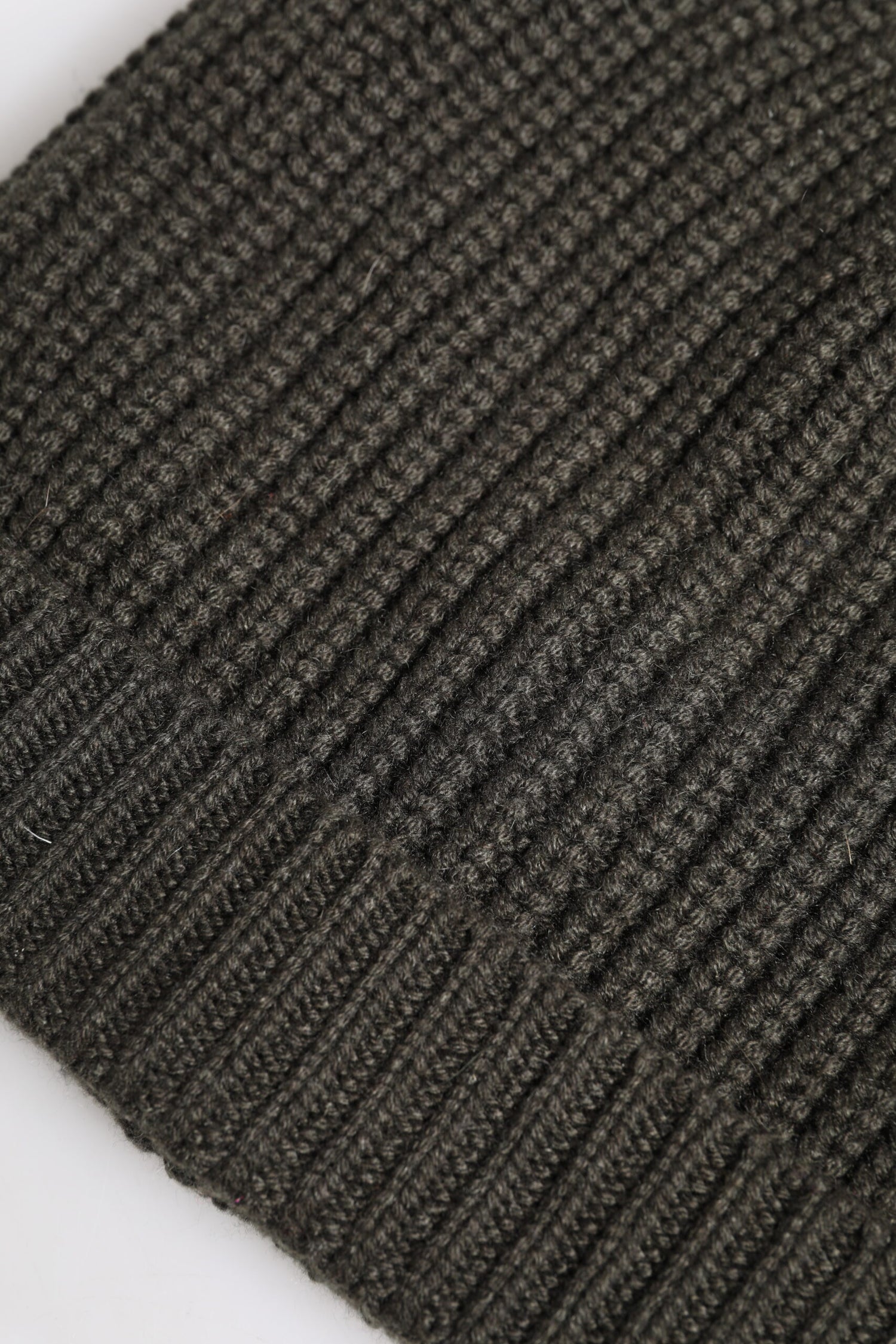 Dolce &amp; Gabbana Dark Gray Cashmere Knit Winter Beanie Hat