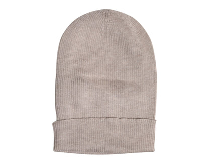 Dolce &amp;amp; Gabbana Beige Kashmir Stickad Vintermössa