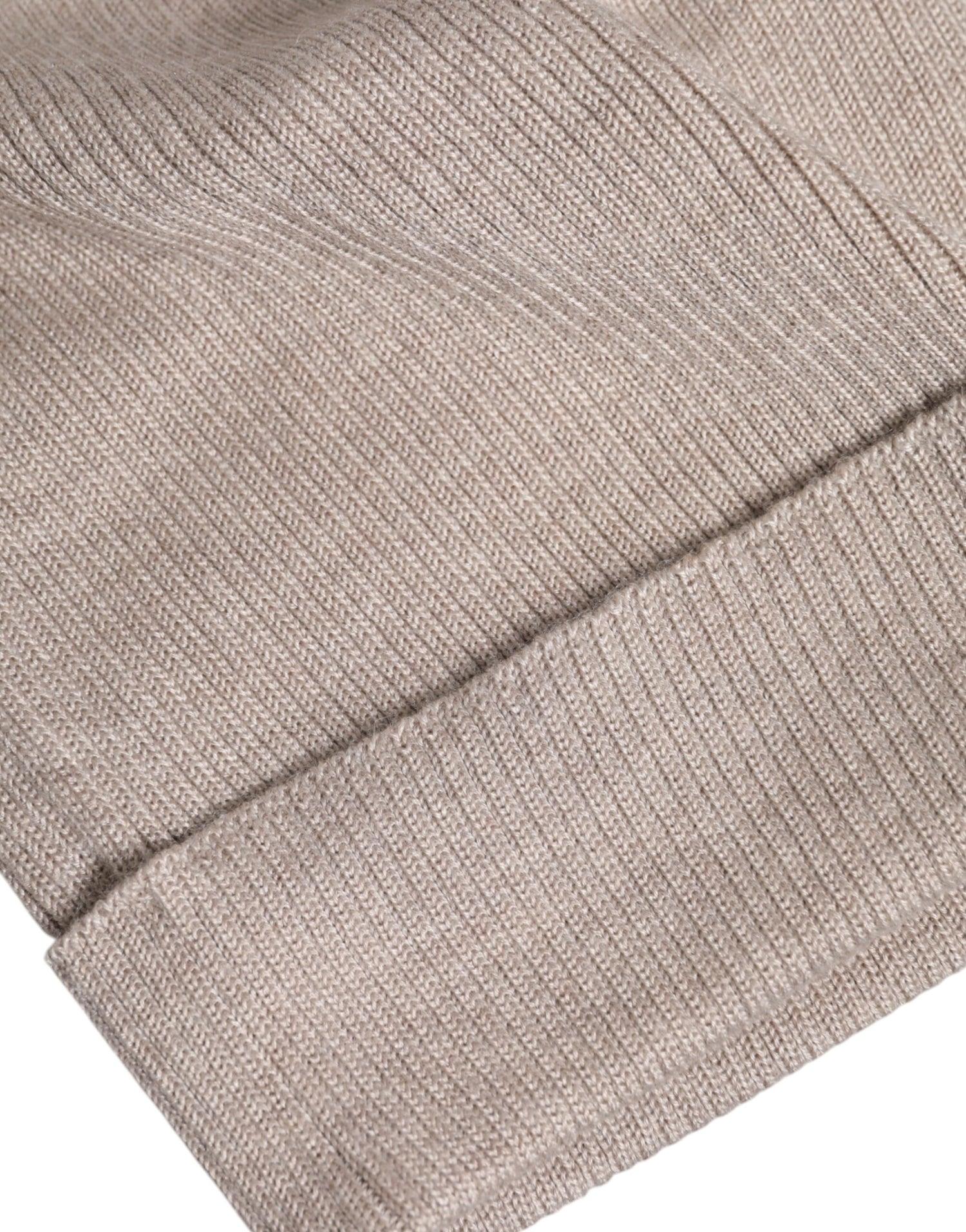 Dolce &amp;amp; Gabbana Beige Kashmir Stickad Vintermössa
