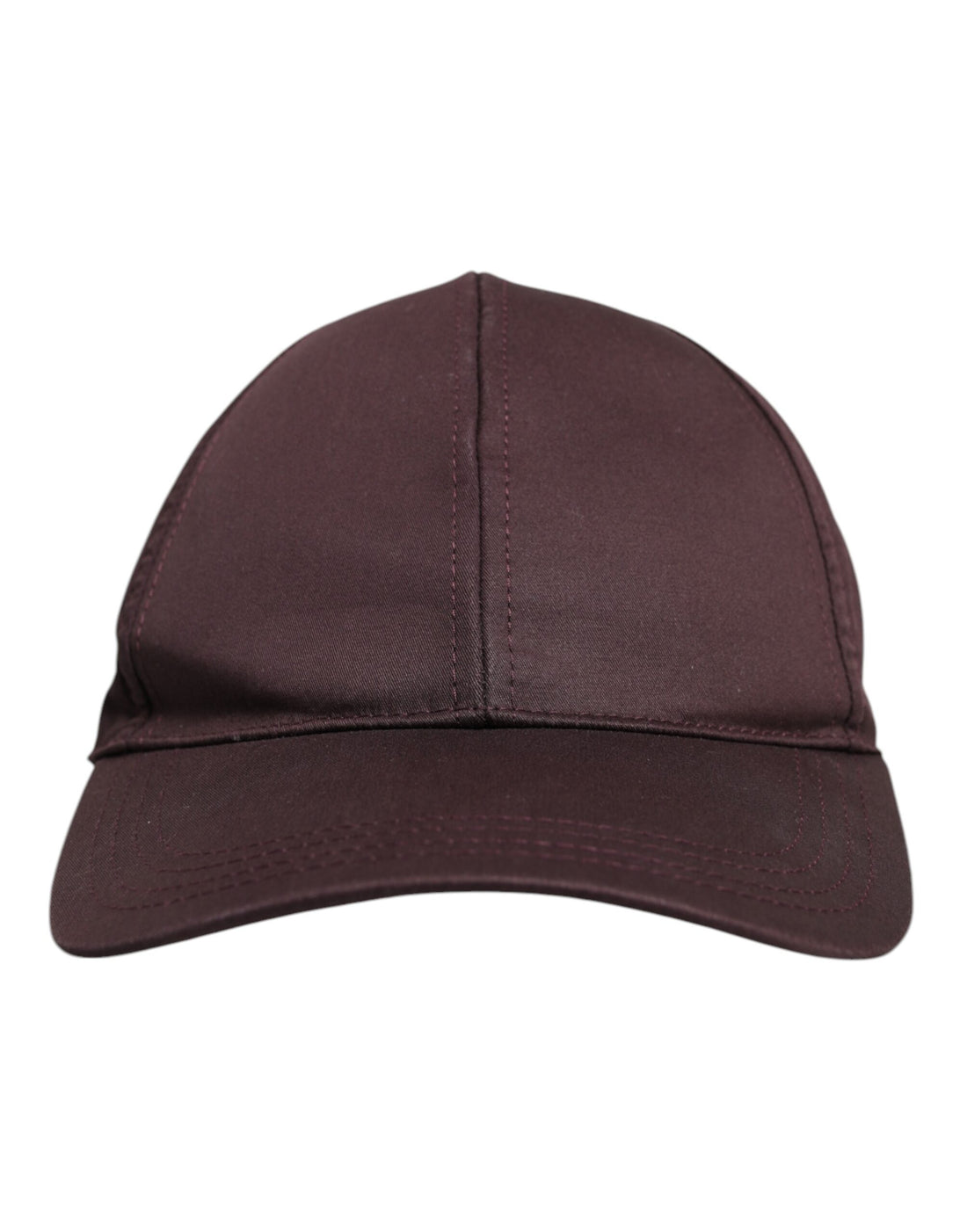 Dolce &amp; Gabbana Brown Cotton DG Crown 6 Panels Baseball Cap