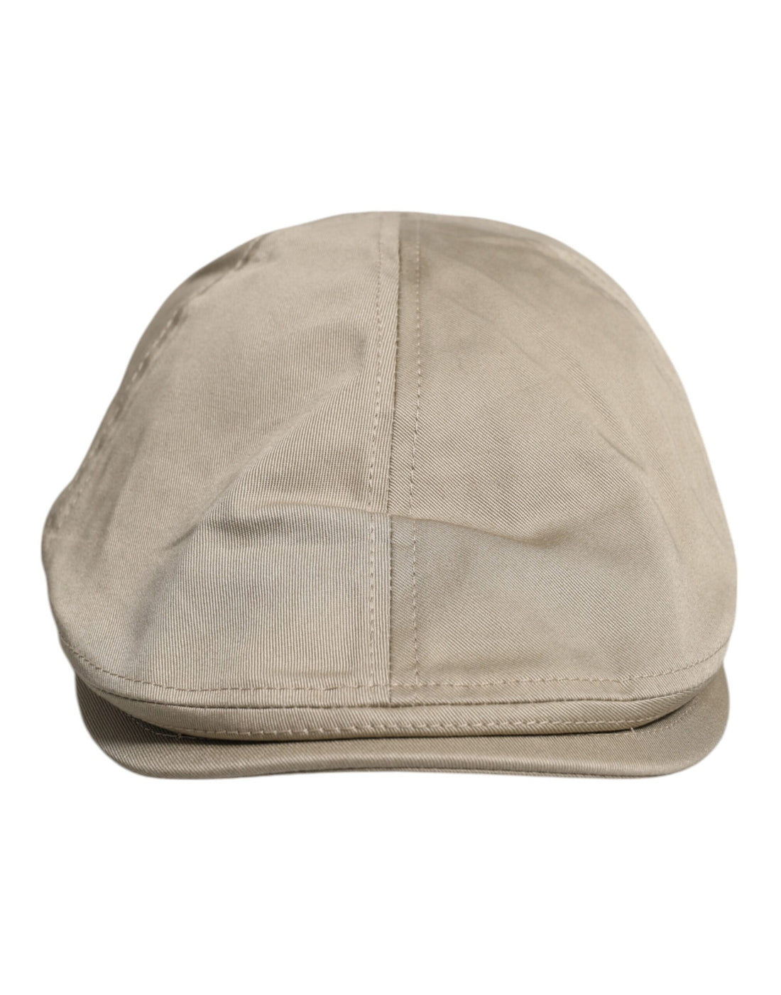 Dolce &amp; Gabbana Beige Cotton Newsboy Capello Cabbie Hat