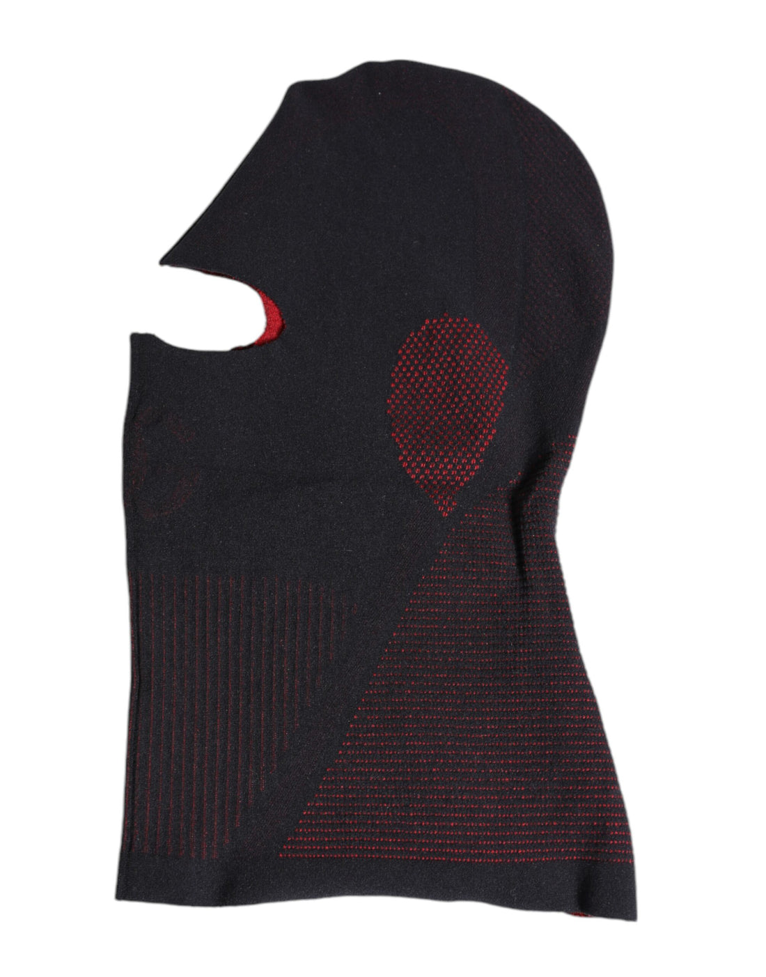 Dolce &amp; Gabbana Black Cotton Knitted Ski Mask Balaclava Hat