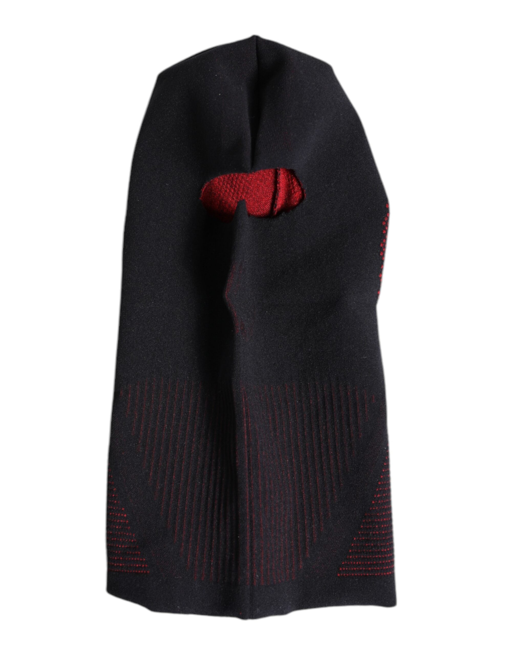 Dolce &amp;amp; Gabbana Svart Bomull Stickad Skidmask Balaklava Mössa