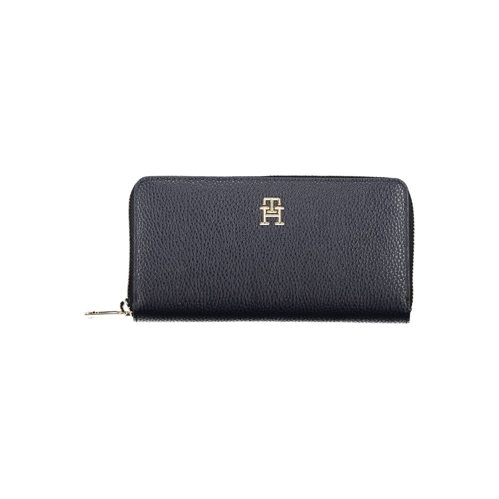 Tommy Hilfiger Blå Polyeten Damplånbok