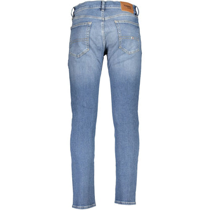 Tommy Hilfiger Blue Cotton Jeans &amp; Pant