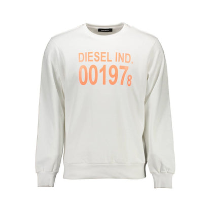 Diesel Vit Bomull Herrtröja