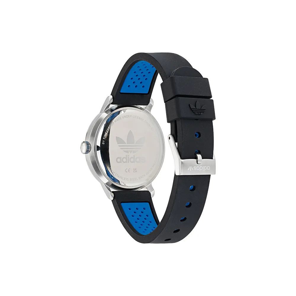 Adidas svart syntetklocka
