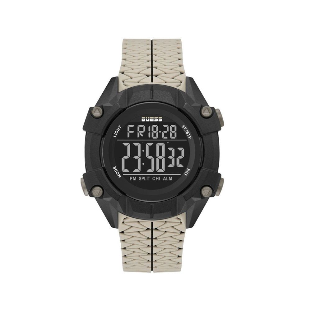 Guess beige syntetisk klocka