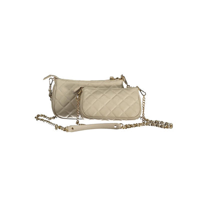 Mario Valentino White Polyethylene Handbag