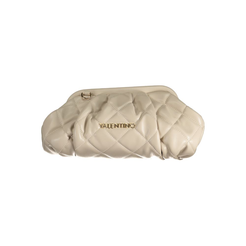 Mario Valentino Beige Polyethylene Handbag