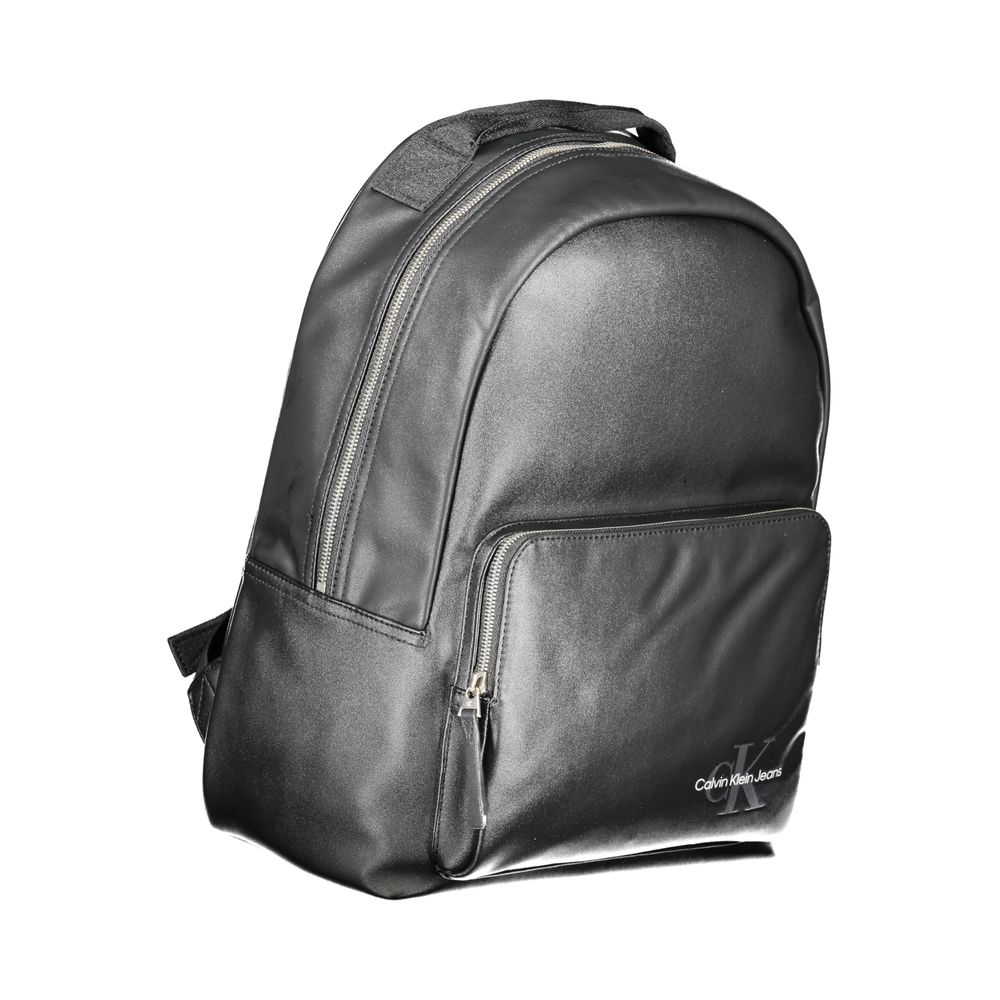 Calvin Klein svart polyetenryggsäck
