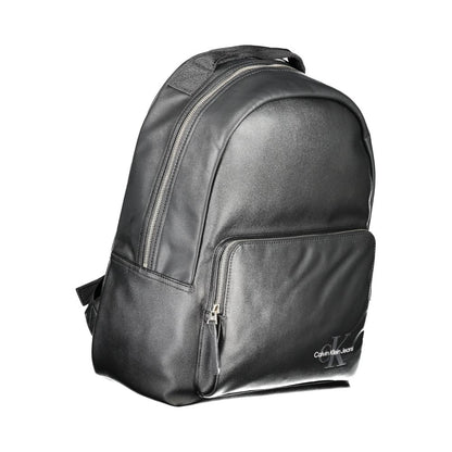 Calvin Klein svart polyetenryggsäck