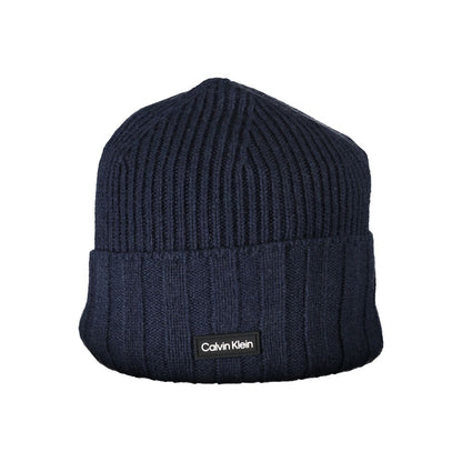 Calvin Klein Chic Kontrastdetalj Keps i ullblandning