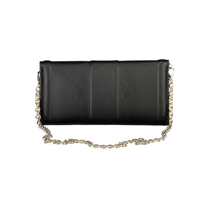 Mario Valentino Black Polyethylene Women Handbag