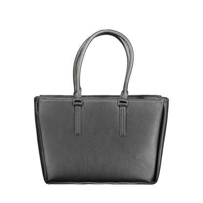 Calvin Klein svart polyeten handväska för kvinnor