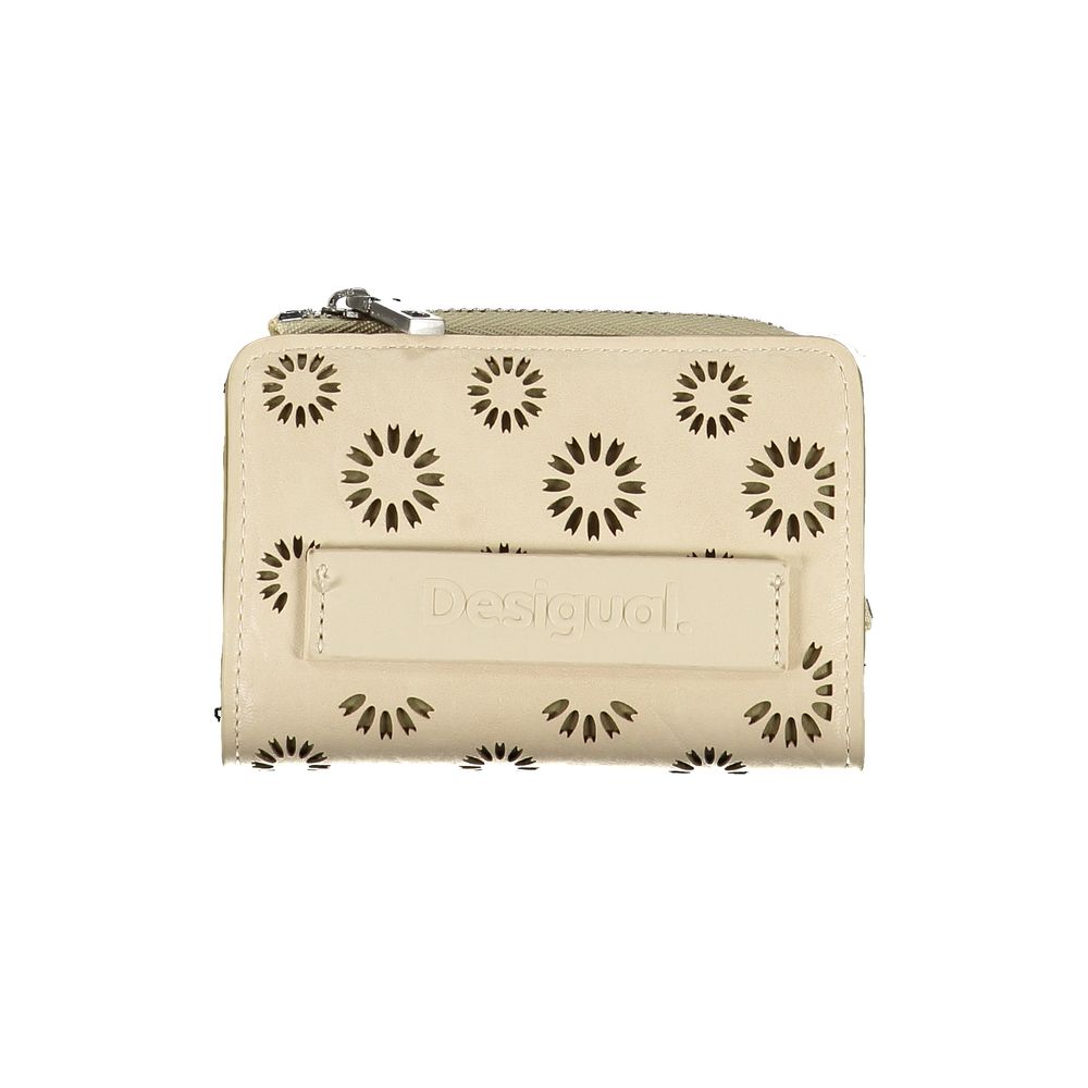 Desigual Beige Polyeten Plånbok