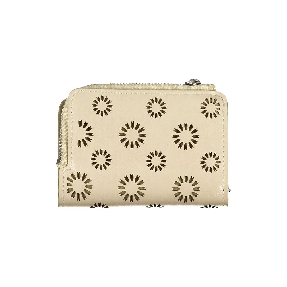 Desigual Beige Polyeten Plånbok